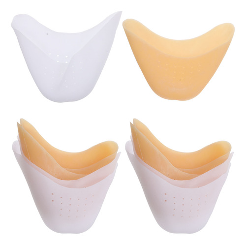 6 Pares De Protectores De Puntera De Silicona Reutilizables