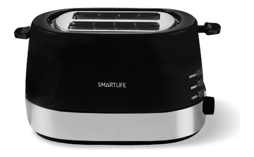 Tostadora Smartlife 850w 2 Panes 7 Niv 4 Func Negra