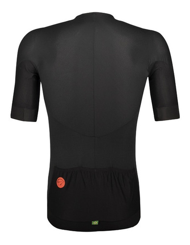 Imagem 2 de 7 de Camisa De Ciclismo Manga Curta Performance Masc Tecno Black