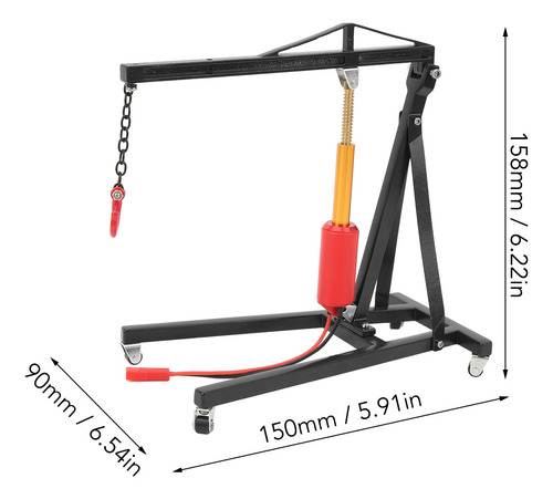 Cojinete Rc Engine Crane Jack 300g Con Fuerza De Elevación F
