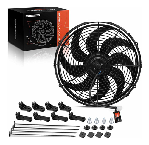 A-premium Conjunto De Ventilador De Refrigeracion De Radiado