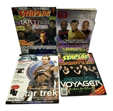 Star Trek 35 Años Tributo  4 Revistas 320 Paginas + Posters