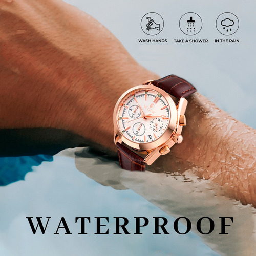 Imagen 7 de 9 de Reloj Hombre Seger 9127 Original Eeuu Elegante Vestir Lujoso