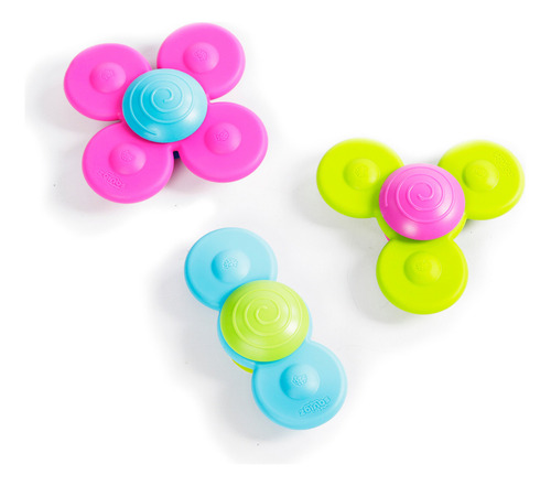 Spinner Fat Brain Toys 3 Whirly Squigz 10 M+ Color Multicolor