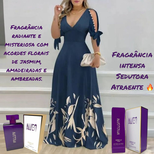 Perfume Allien 100ml + Corporal Allien 200ml Linha Isabelle Labelle Feminino Le Parfum Collection