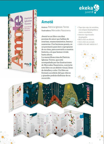 Patricia Iglesias Torres Amoté Ilustrado por Mercedes Nassivera Editorial Ekeka