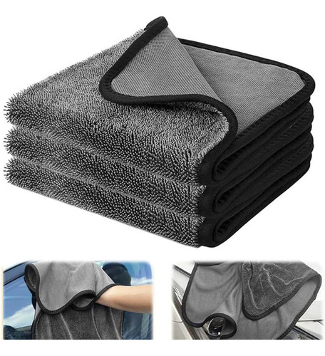 Para Sy Para Paquete De 3 Toallas Para Secar Coches, Paños