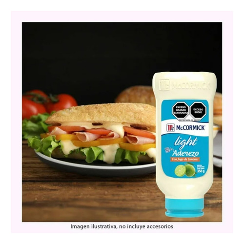 Aderezo de Mayonesa Light Squeeze 315 g McCormick