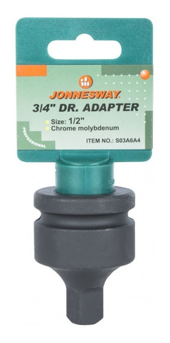 Adaptador Aumentador De Impacto De 3/4 A 1 - Jonnesway S03a6