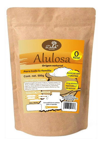 Alulosa De 500 G. Dalúh