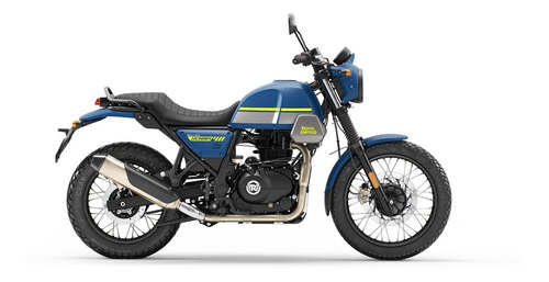 Imagen 17 de 25 de Royal Enfield Scram 411 Skyline Blue Reserva Ya