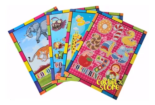 Libro de Pintar Para Niños de 4-5 Años: Libro de pintar para niños de 4-5  años (Dulces): Este libro tiene 40 páginas para colorear sin estrés, para  reducir la frustración y mejorar