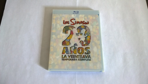 Los Simpson La Veinteava Temporada Completa Bluray (Usado)