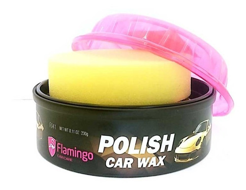 Cera Polish Car Wax Flamingo 230g