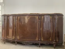 Comprar Bahiut Bargueño Antiguo Tallado Con Marmol
