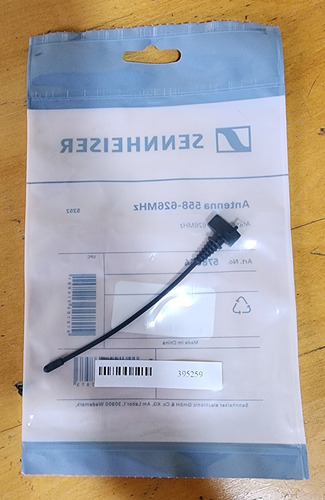 Antena P/ Bodypack Sennheiser Banda G 558-626 Mhz - Original