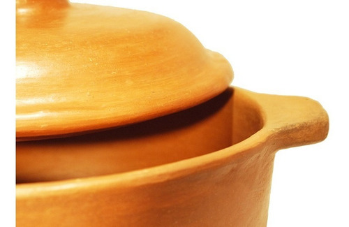Imagen 3 de 9 de Cacerola / Olla De Barro 5 Litros Norteña. Formato Essen.