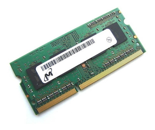 Memória RAM color verde  4GB 1 Micron MT8KTF51264HZ-1G6E2