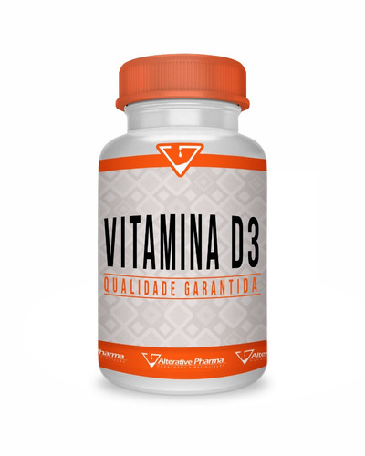 Vitamina D3 (colecalciferol) 10000ui 30 Cápsulas Manipulado Sabor Sem Sabor