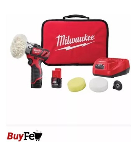 Mini Politriz À Bateria M12 Milwaukee 2438-20 + Acessórios