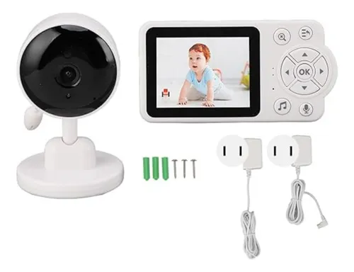 Cámara Monitor De Bebé Inteligente Micrófono Pantalla Lcd