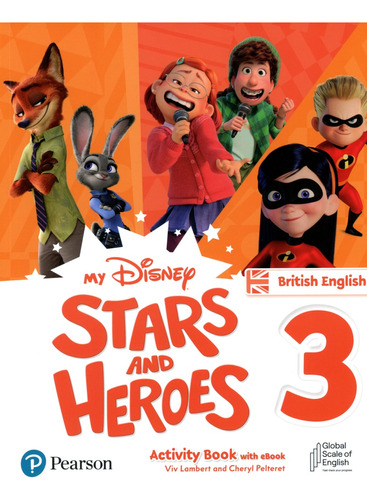 My Disney Stars And Heroes 3 (british) Activity Book With Eb