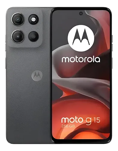 Celular Motorola G15 128gb 8gb Ram Dual Sim Potente Gris