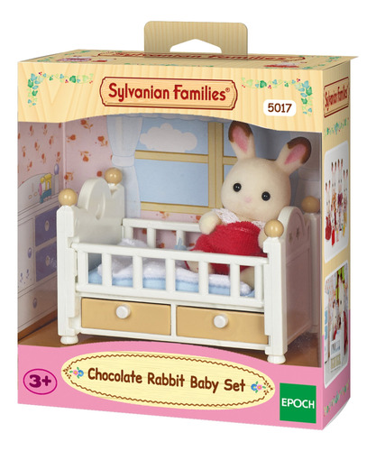  Sylvanian Families Set De Cuna Conejo Chocolate Ternurines