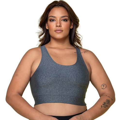 Top Deportivo De Talla Grande Sin Relleno Y De Alta