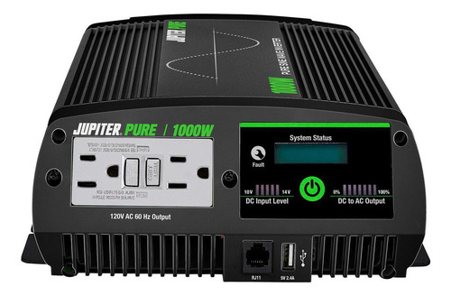 Inversor De Potencia De 1000 Vatios Continuos/pico De 2000v