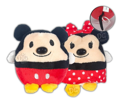 Peluches Disney Con Vibración Y Movimiento Mickey Y Minnie