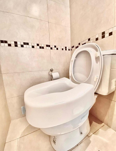 Silla Eleva Inodoro Bidet Asiento Ortopedico Con Ajuste