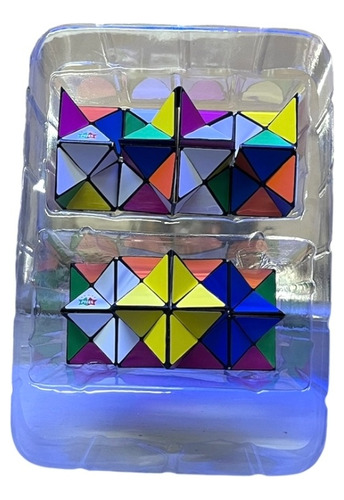 Cubo Mágico Cuadrado Origami Didáctico Para Niños 