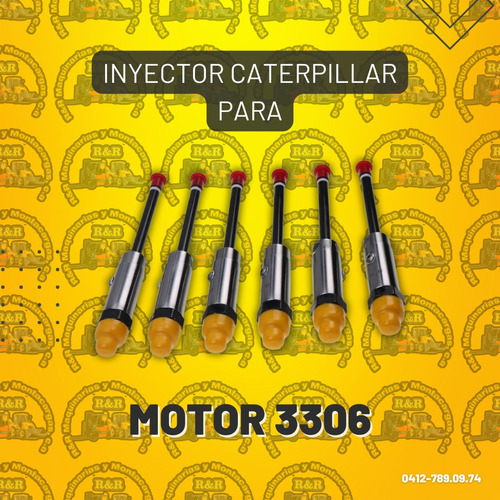 Inyector Caterpillar Para Motor 3306