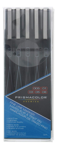 Marcadores De Ilustracion Prismacolor Punta Fina Negro