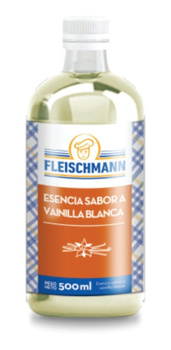 Esencia De Vainilla Blanca Fleischmann - 500 Ml