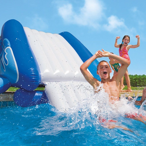 Tobogan Resbaladilla Inflable Alberca Juego Eventos Jardin