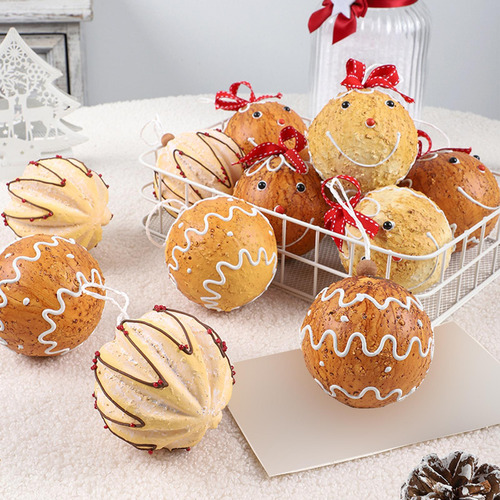 6 Adornos De Bolas De Navidad, Adornos Colgantes Para