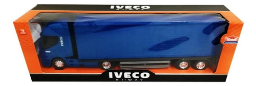 Camión Portacontenedores Iveco Usual Blue - Juguetes