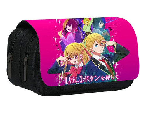 Nuevo Estuche Infantil De Doble Capa Oshi No Ko Large Cap