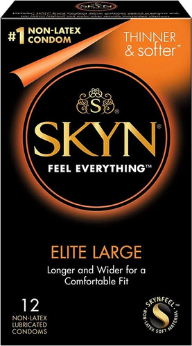 Condones Skyn Original 12 Piezas Grandes No Latex  Importado