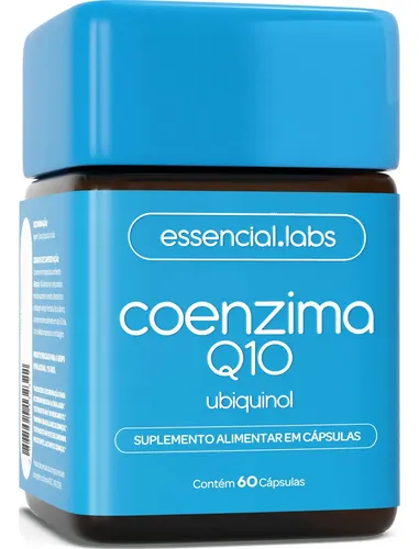 COENZIMA Q10 UBIQUINOL 100mg por Cápsula - 60 Cápsulas - Fórmula Concentrada com Matéria-prima Importada