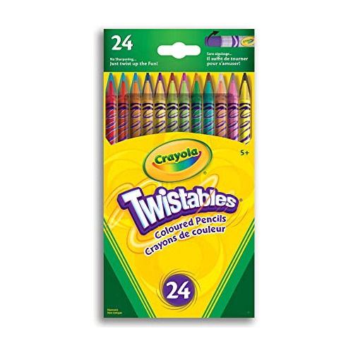 Crayola 24 Lápices De Colores Twistables