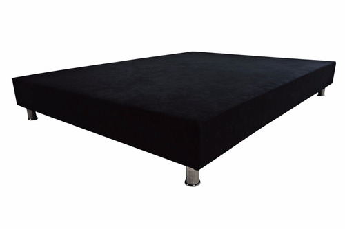 Imagen 3 de 4 de Base Cama Café Basic 1,40 X 0,95 X 0,20