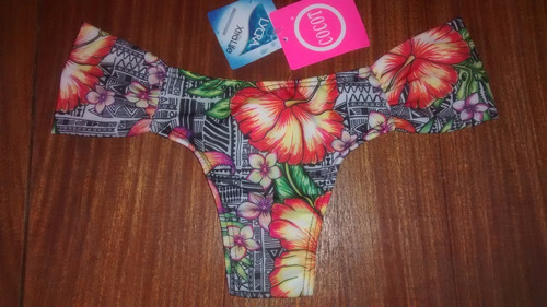 Bikini Cocot - Colaless Con Frunce Estampada