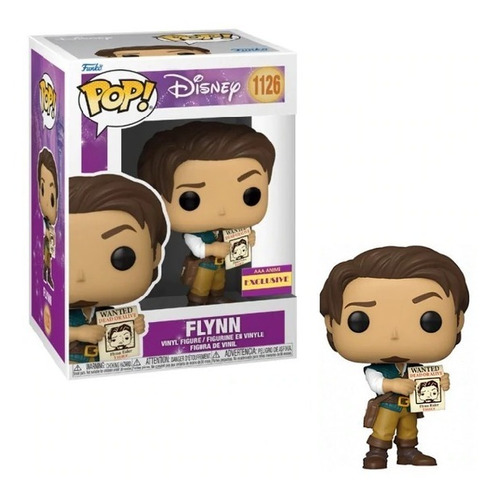 Funko Pop! Flynn N°1126 Tangled (aaa Exclusive)