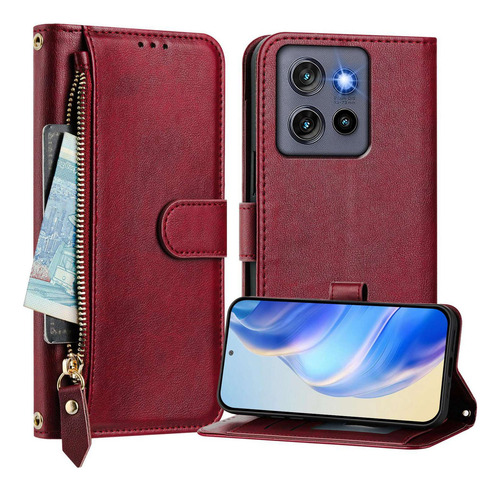 Funda Protectora De Piel Tipo Cartera For Teléfono Inteligente Honor X7a X7b X7c