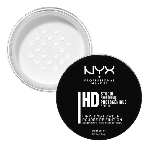 Nyx Professional Makeup Polvos De Acabado Hd Studio,...