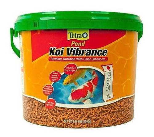 Tetrapond Koi Vibrance Premium Nutrition Con Potenciadores
