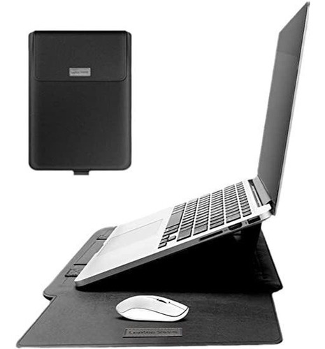 Funda Universal Soporte Y Pad Mouse Laptop 15-15.6puLG. Negr